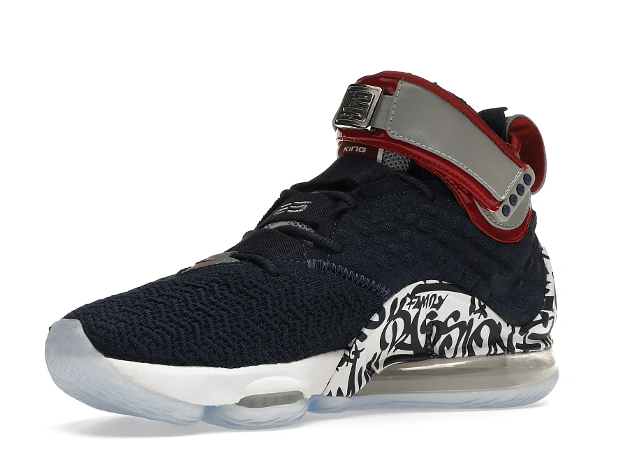Фото № 3 с приближением к товару «‎Nike LeBron 17 Graffiti Remix»