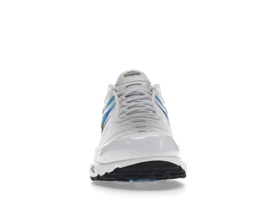 Фото № 2 с приближением к товару «‎Nike Air Max Plus Spray Paint Swoosh White Blue»