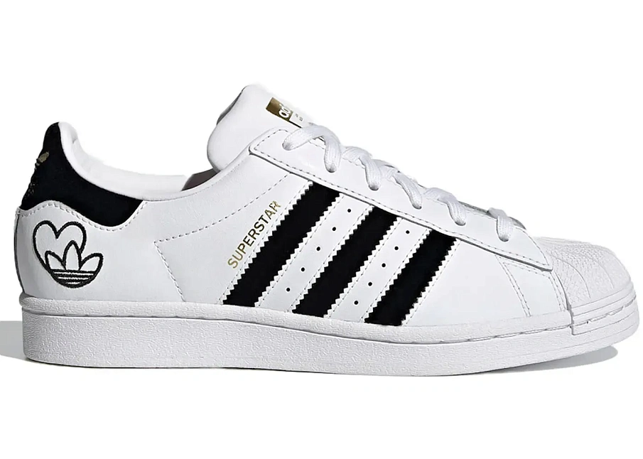 Фото № 1 с приближением к товару «‎adidas Superstar Heat Logo White »