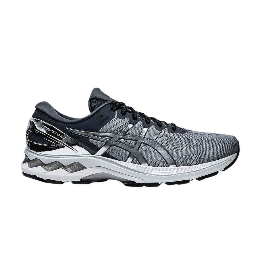Фото № 1 с приближением к товару «‎Asics Gel Kayano 27 Platinum Sheet Rock Silver»