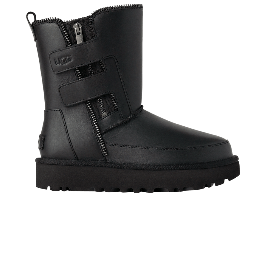 Фото № 1 с приближением к товару «‎UGG Women's Classic Short Moto Boot Black»