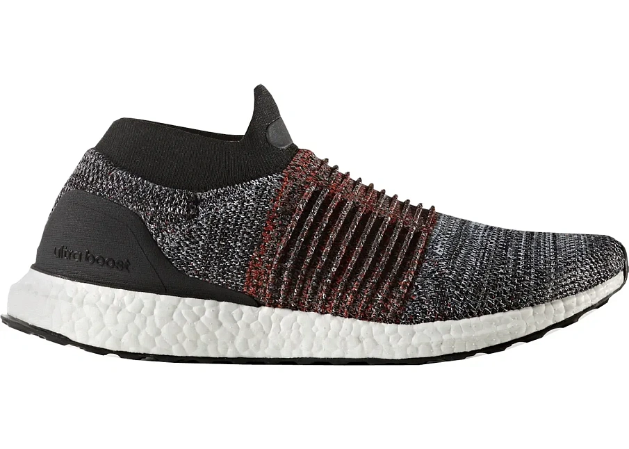 Фото № 1 с приближением к товару «‎adidas Ultra Boost Laceless Mid Black White Orange»