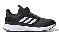Фото № 2 с приближением к товару «‎adidas FortaFaito EL J 'Dark Grey Heather'»