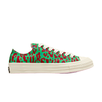 Фото № 1 с приближением к товару «‎Golf Le Fleur x Converse Chuck 70 Low Digital Leopard Pack - Green»