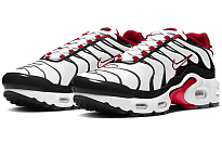 Фото № 3 с приближением к товару «‎Nike Air Max Plus (GS) BlackWhiteRed»