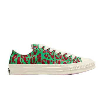 Golf Le Fleur x Converse Chuck 70 Low Digital Leopard Pack - Green - 1