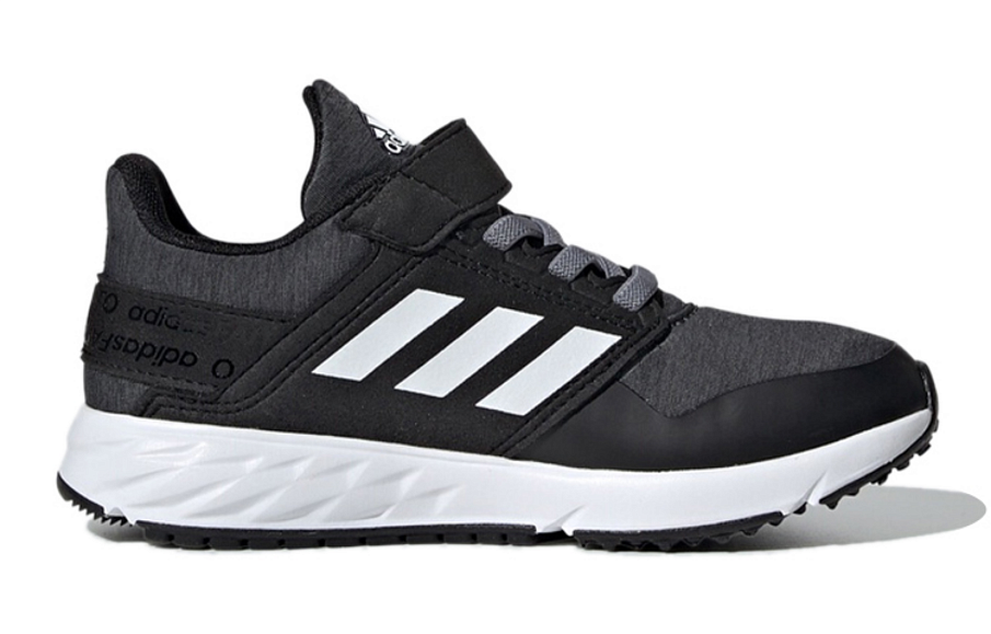 Фото № 2 с приближением к товару «‎adidas FortaFaito EL J 'Dark Grey Heather'»