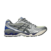 Фото № 1 с приближением к товару «‎ASICS Gel Kayano 14 Soft Yellow Silver Blue»