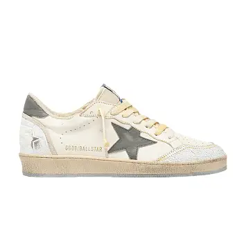 Golden Goose Ball Star White Grey - 1