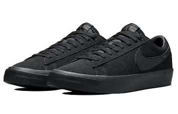 Nike SB Blazer Low GT "BlackAnthracite" Low-Top Sneakers Black - 5