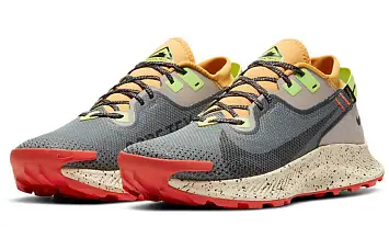 Nike Zoom Pegasus Trail 2 Gore-Tex GreyYellowRed - 4