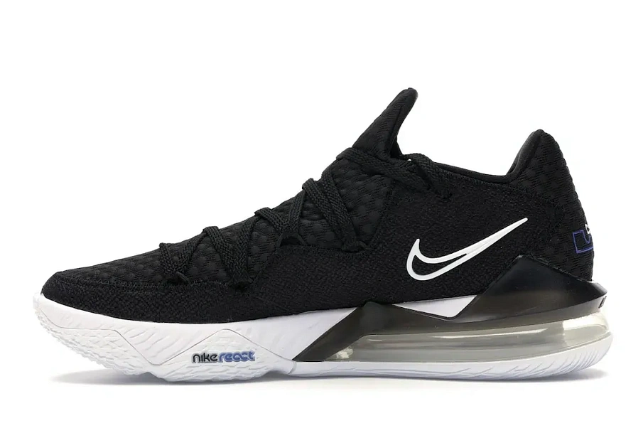 Фото № 3 с приближением к товару «‎Nike LeBron 17 Low Black White»