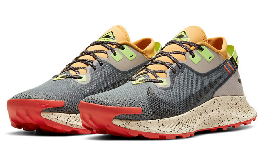 Фото № 3 с приближением к товару «‎Nike Zoom Pegasus Trail 2 Gore-Tex GreyYellowRed»