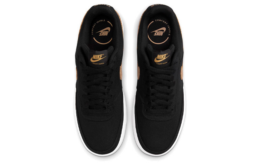 Фото № 4 с приближением к товару «‎Nike Court Vision Low BlackBrown»