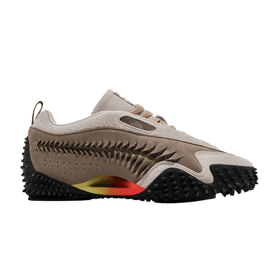 Фото № 1 с приближением к товару «‎Aries x Puma Mostro Ecru Mouse Grey»