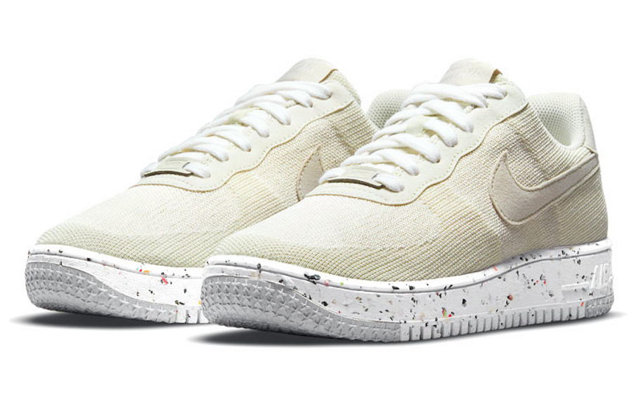 Фото № 2 с приближением к товару «‎Nike WMNS Air Force 1 Crater FlyKnit "Sail" White»