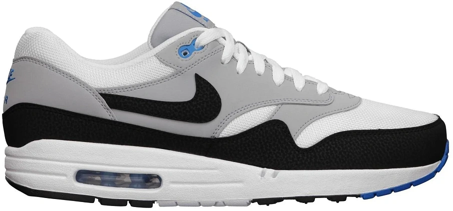 Фото № 1 с приближением к товару «‎Nike Air Max 1 White Black Photo Blue»