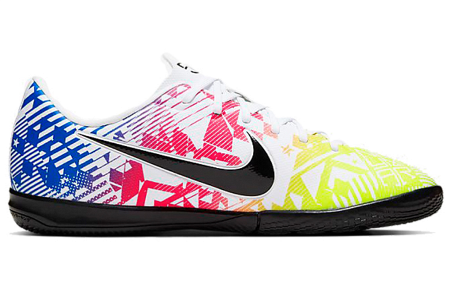 Фото № 2 с приближением к товару «‎Nike Jr. Mercurial Vapor 13 Academy Neymar Jr. IC Kids YellowPinkBlue»