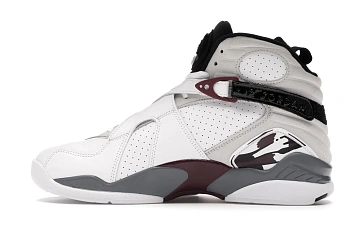 Jordan 8 Retro White Burgundy  - 5