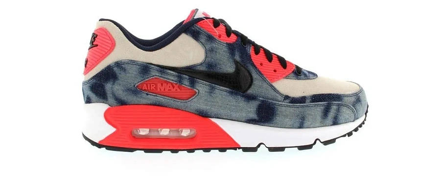 Фото № 1 с приближением к товару «‎Nike Air Max 90 Washed Denim»