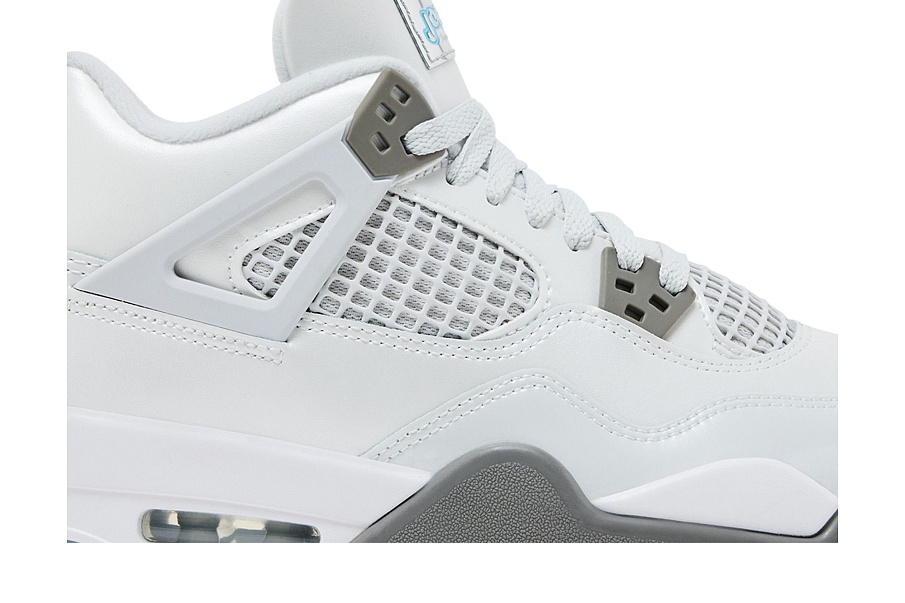 Фото № 3 с приближением к товару «‎Air Jordan 4 Retro GS Photon Dust Blue Chill»
