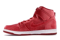 Фото № 3 с приближением к товару «‎Nike SB Dunk High Red Velvet»