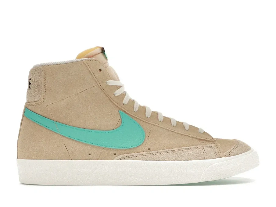 Фото № 1 с приближением к товару «‎Nike Blazer Mid 77 Desert Ore Light Aqua»
