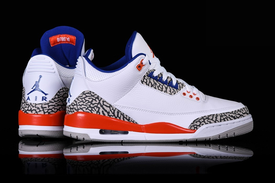Фото № 2 с приближением к товару «‎Nike Air Jordan 3 Retro Knicks »