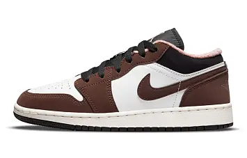 Air Jordan 1 Low SE Dark Beetroot Roma Green (GS) - 1