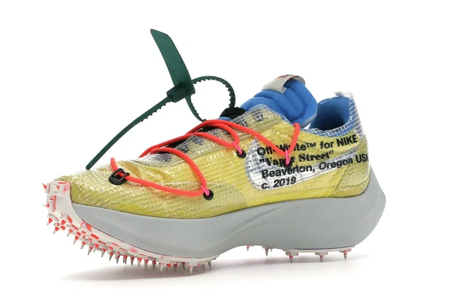 Фото № 4 с приближением к товару «‎Nike Vapor Street Off-White Tour Yellow »
