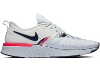 Фото № 1 с приближением к товару «‎Nike Odyssey React 2 Flyknit White Blue Void Hyper Pink »