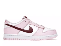 Фото № 1 с приближением к товару «‎Nike Dunk Low Pink Foam Red White »