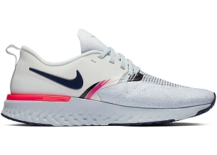 Nike Odyssey React 2 Flyknit White Blue Void Hyper Pink (AV2608-146)
