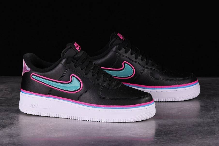 Фото № 2 с приближением к товару «‎Nike Air Force 1 ’07 Lv8 Miami South Beach »