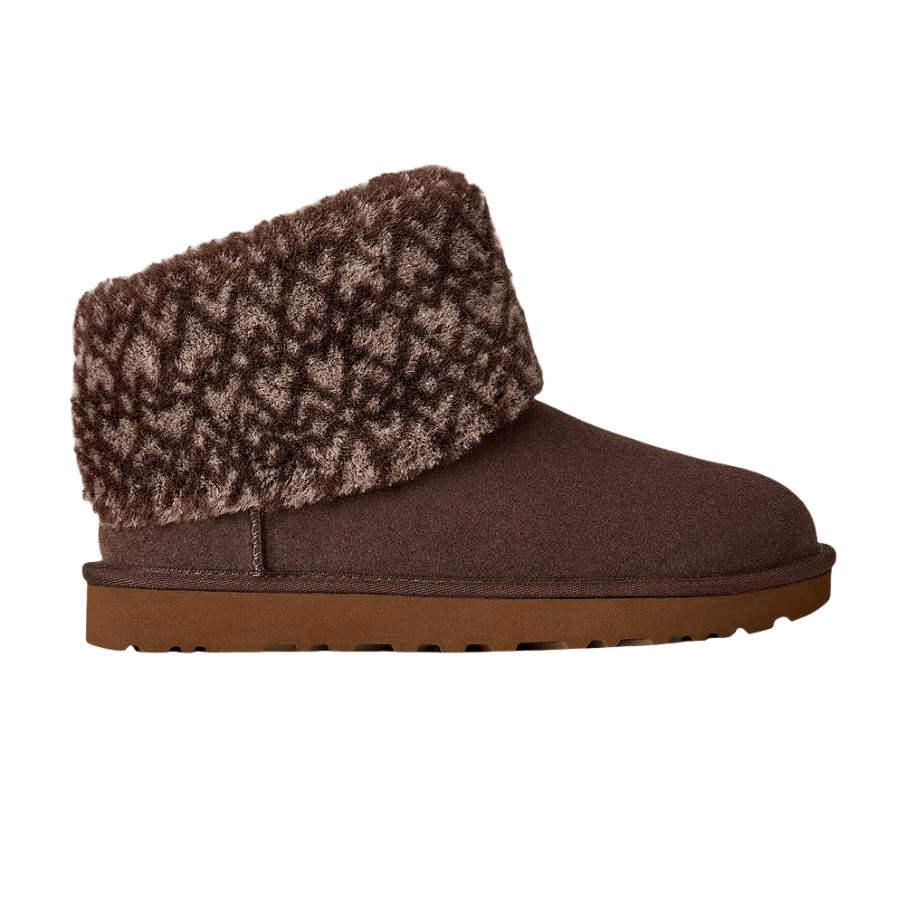 Фото № 1 с приближением к товару «‎UGG Women's Classic Mini Printed Burnt Cedar (1182372-BCDR)»