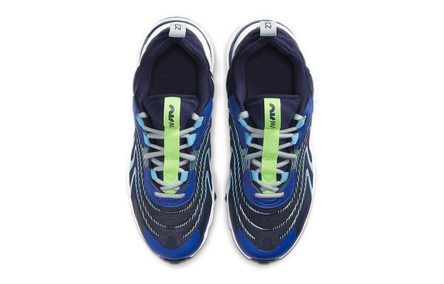 Фото № 4 с приближением к товару «‎Nike Air Max 270 React ENG (GS) BlueGreen»