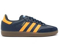 Фото № 1 с приближением к товару «‎adidas Samba OG Collegiate Navy Gold»