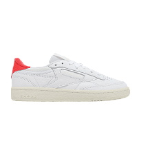 Фото № 1 с приближением к товару «‎Reebok Women's Club C 85 Vintage 40th Anniversary Pack - White Energy Red»