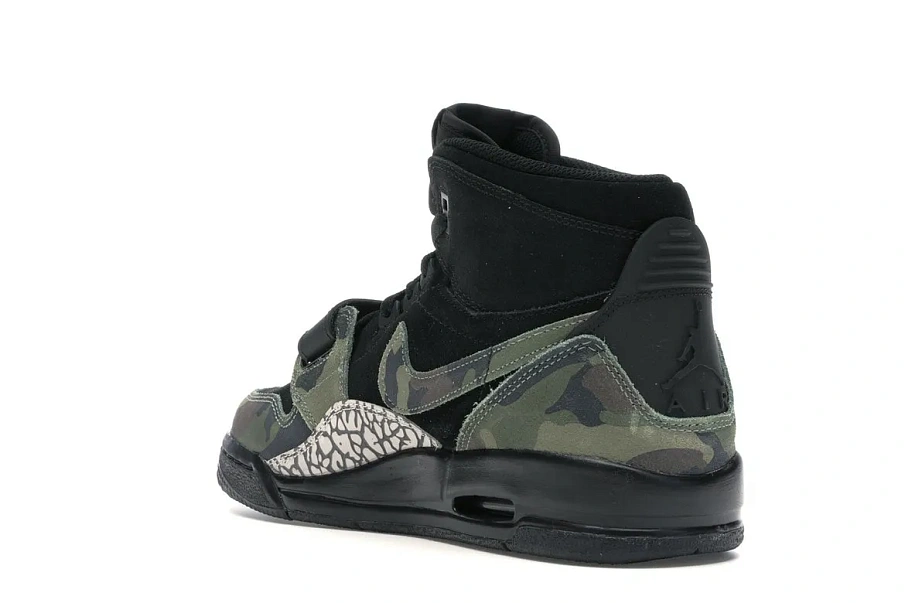 Фото № 6 с приближением к товару «‎Jordan Legacy 312 Black Camo Green »