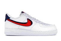 Фото № 1 с приближением к товару «‎Nike Air Force 1 Low 3D Chenille Swoosh White Red Blue»