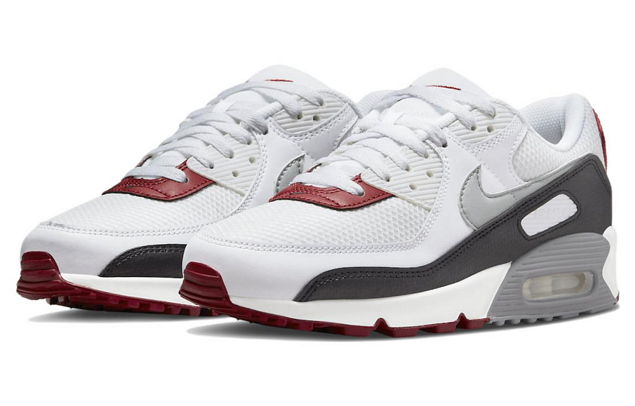 Фото № 3 с приближением к товару «‎Nike Air Max 90 Sneaker WhiteRed»