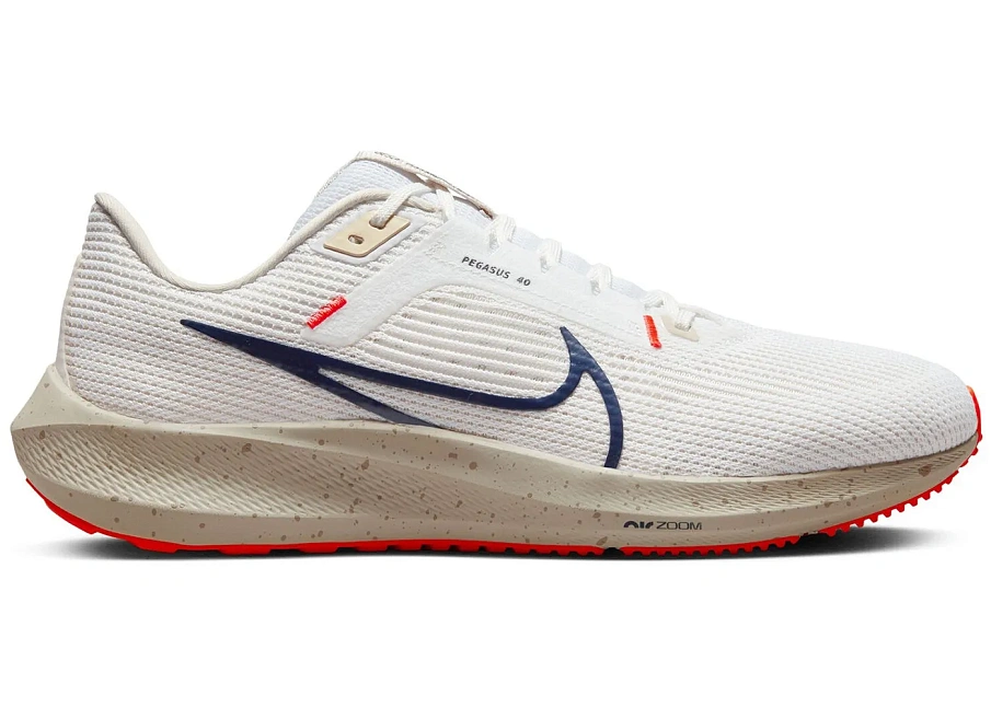 Фото № 1 с приближением к товару «‎Nike Air Zoom Pegasus 40 White Obsidian»