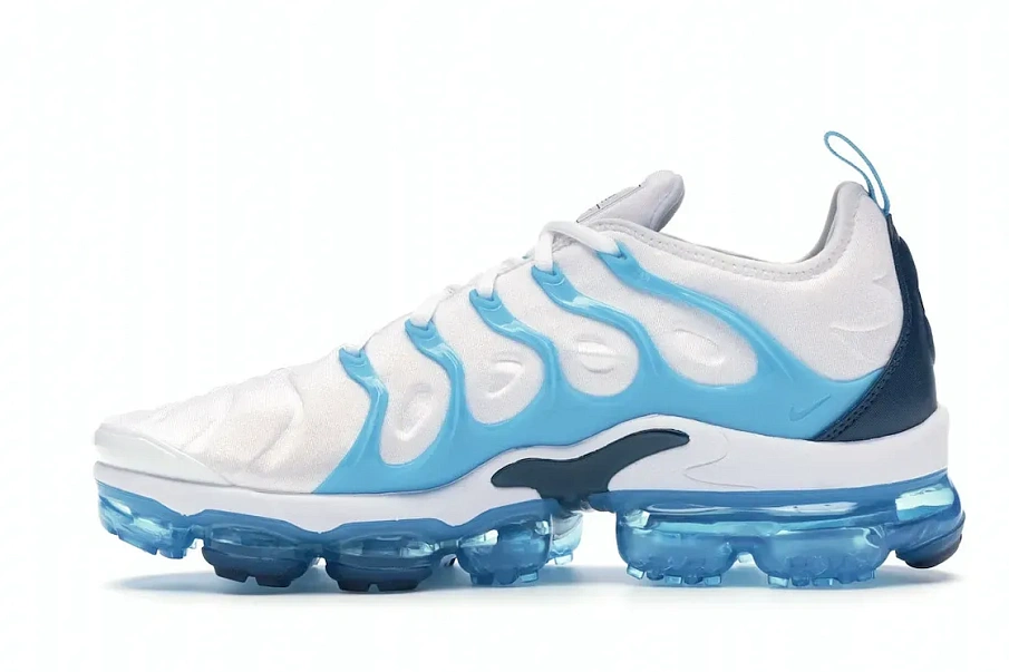 Фото № 3 с приближением к товару «‎Nike Air VaporMax Plus White Blue Force Blue Fury»