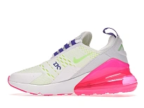 Фото № 5 с приближением к товару «‎Nike Air Max 270 White Volt Pink Blast Indigo »