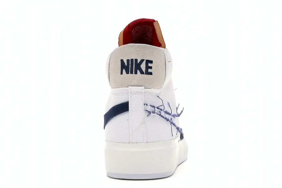 Фото № 4 с приближением к товару «‎Nike SB Zoom Blazer Mid Edge Hack Pack White»