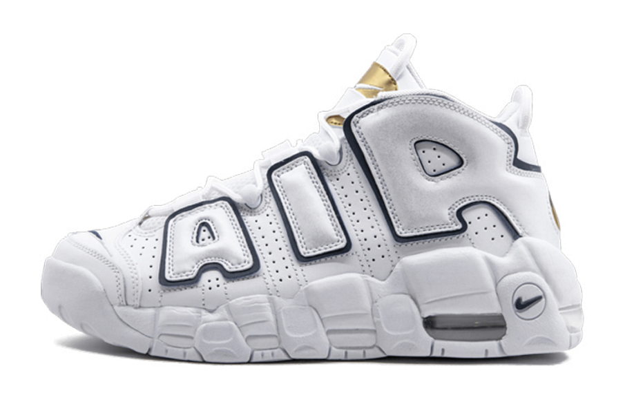 Фото № 1 с приближением к товару «‎Nike Air More Uptempo Navy White»