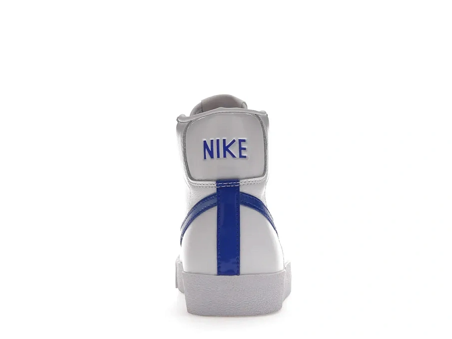Фото № 4 с приближением к товару «‎Nike Blazer Mid Airbrush White Royal »