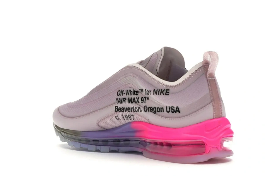 Фото № 6 с приближением к товару «‎Nike Air Max 97 Off-White Elemental Rose Serena Queen»