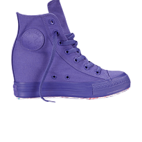 Фото № 1 с приближением к товару «‎Converse Women's Chuck Taylor Platform Plus Wedge Hi Purple»