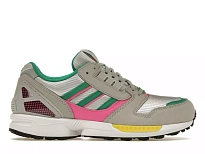 Фото № 1 с приближением к товару «‎adidas ZX 8000 Grey Court Green Screaming Pink»